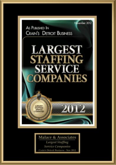 2012 LargestStaffingServiceComp